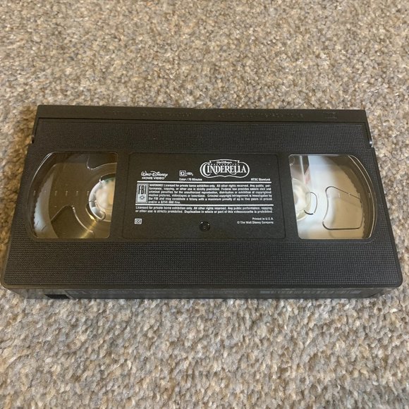 Cinderella VHS Walt Disney's Home Video - Picture 5 of 7